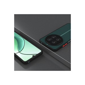 Étui en silicone de luxe Netzy SAFA Hux Series pour Realme 12 et C53, coque arrière antichoc en noir, matériau TPU anti-traces de doigts - Product Image 3