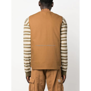 Personnalisé <span class=keywords><strong>Mode</strong></span> Toile Pêche Randonnée <span class=keywords><strong>Journaliste</strong></span> Chasse Caméra Homme Gilet Hommes Multi Poches Gilet Utilitaire Populaire Gilet - Product Image 3