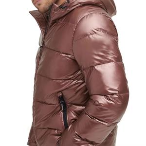 Parka d'hiver pour homme en denim vintage, sur mesure, de haute qualité, imperméable, à capuche, veste matelassée, grande taille, chaude et élégante - Product Image 4