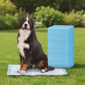 Tapis de propreté pliable pour chien, 5 couches, ultra-absorbant, anti-fuite, pour l'apprentissage de la propreté des chiots, prix usine, pas cher - Product Image 1
