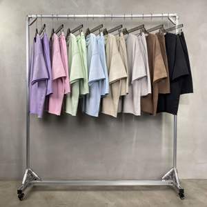 กางเกงขาสั้นลำลองผู้ชายคุณภาพพรีเมียมปี 2026 ผ้าฝ้าย ขนาดและสีตามสั่ง ดีไซน์เรียบ ปิดด้วยเชือกผูก ไซส์พลัส จัดส่งแบบ DDP - Product Image 4