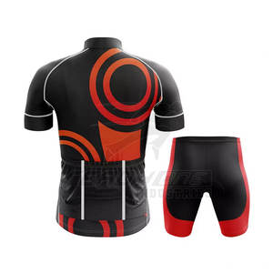 Traje de ciclismo con tela de secado rápido y diseño aerodinámico sin costuras Kit de Ciclismo de rendimiento para mujer con pantalones cortos con pechera de compresión - Product Image 2