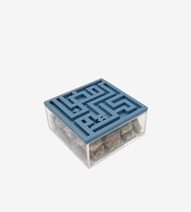 กล่องพลาสติกอะคริลิครูปเกรดสูงพร้อมฝาไม้สำหรับเก็บลูกกวาดและขนมหวานงานตามสั่ง - Product Image 5