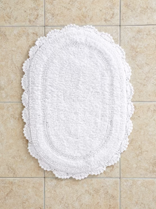 Tapis de bain confortable avec bordure en crochet - Product Image 4