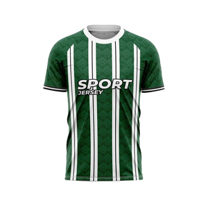 Camiseta de Fútbol Transpirable de Alta Calidad 2025, Servicio OEM, Logotipo Personalizado Impreso, Camiseta de Fútbol a Bajo Precio - Product Image 3