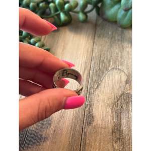 Sterling Silver Storyteller <b>Ring</b> Size 8.5 by Elaine Becenti <b>24K</b> <b>Gold</b> & Rhodium Plated Hip Hop Style - Product Image 5