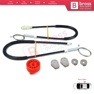 Kit de réparation de lève-vitre électrique arrière droit BWR592 pour C3 Pluriel MK1 Cabriolet 2003-2010 9643071180 - Product Image 4