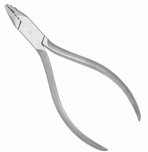 Juego de alicates dentales de ortodoncia para jóvenes, alicates de flexión de bucle reutilizables manuales de acero inoxidable para todo tipo de trabajo - Product Image 1