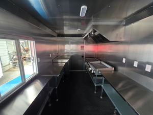 8.5' X 16' Custom food mobile truck fully equipped Trailer Food Event Catering with appliances ready for sale - Product Image 6