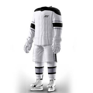 Nouvelle arrivée d'uniformes de hockey sur glace en polyester de haute qualité ensembles de dernière conception à un prix - Product Image 4