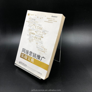 Expositor vertical transparente de acrílico AC para libros, 230x185x120mm, para mostrador de tienda departamental - Product Image 5