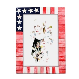 Best Quality US Flag Pattern Photo <b>Frame</b> - Product Image 2