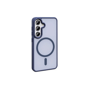 Coque de téléphone en silicone mat vert foncé de qualité supérieure compatible MagSafe pour Samsung Galaxy S25 FE 5G A17 A55 - Product Image 5