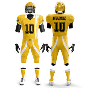 Maillot de football américain pour hommes et femmes, prix d'usine 2024, vente chaude, haute qualité, sublimation respirante, OEM - Product Image 2