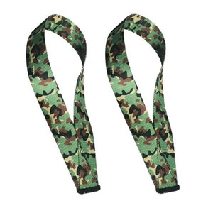 2025 sangles de poignet d'entraînement de levage rapide gardes en peau de vache respirants conception de camouflage Logo personnalisable enveloppes de poignet haltérophilie - Product Image 1