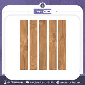 Carreaux de sol en bois rustique de qualité supérieure, populaires pour l'intérieur, bande de bois, carreaux en porcelaine de 200x1200 mm pour usage commercial - Product Image 2