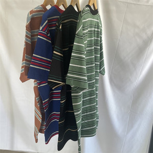 เสื้อยืดคอกลมลายสำหรับผู้ชายเสื้อยืดคอกลมคอกลมผ้าฝ้าย180 GSM - Product Image 5