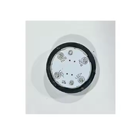 Panneau de commande d'ascenseur traditionnel haut de gamme en acier inoxydable avec fonction Braille, rétroéclairage LED rouge et bleu, pour résidences, hôtels, villas