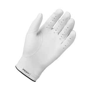 Gants de golf en cuir véritable sur mesure pour toutes les conditions météorologiques avec fentes pour les doigts pour la protection des mains unisexes Option d'emballage personnalisé - Product Image 3