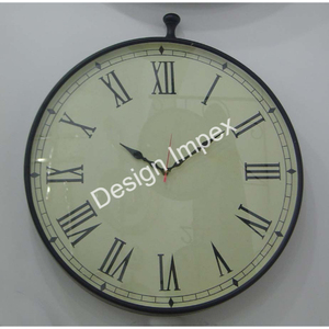 Metal <b>Wall</b> <b>Clock</b> Vintage Style Decorative Wholesale Interior Mounted <b>Clock</b> Giftware Elegant <b>Clock</b> <b>Wall</b> Craft Low Price - Product Image 3