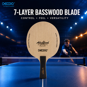 Lame de tennis de table en bois de tilleul et carbone 7 plis 7,0 mm, avancée 5 étoiles, pour raquette de <span class=keywords><strong>ping</strong></span>-<span class=keywords><strong>pong</strong></span>, OEM ODM Vente en gros - Product Image 1