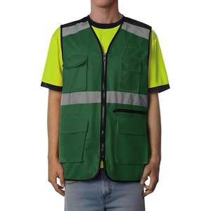 Gilet de sécurité réfléchissant haute visibilité pour l'hiver Gilet de sécurité personnalisé avec logo imprimé en usine - Product Image 1