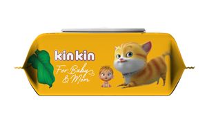 Tela no tejida al mejor precio, agua purificada, limpieza de la piel, Kinkin, 100 piezas, toallitas húmedas para bebés, limpieza de niños - Product Image 5