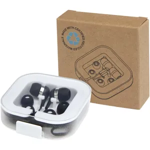 Écouteurs filaires de type C Baekdu avec étui en plastique recyclé, accessoire écologique pour aide auditive - Product Image 2