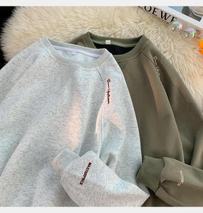 เสื้อฮู้ดดี้ปักลายแบบสวมใส่สบายสำหรับฤดูหนาว ผลิตจากผ้าสแปนเด็กซ์/คอตตอนเนื้อนุ่ม เป็นมิตรกับสิ่งแวดล้อม ทรงปกติ น้ำหนักมาก รับผลิตตามสั่ง ขายส่ง - Product Image 3