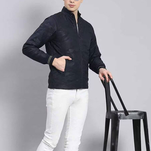 Chaqueta Bomber de Invierno para Hombre 2025, Impermeable, Transpirable, Cortavientos, Cálida, con Cuello Alto, Diseño Personalizado, Proceso de Recubrimiento - Product Image 5