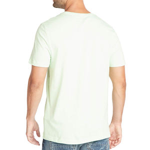 Camiseta lisa al por mayor, camiseta de diseñador de algodón personalizada, fabricante de camisetas, camisetas cómodas y transpirables en blanco para hombre - Product Image 3