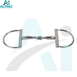 Almèche équestre ALMAC en forme de D Joint unique conçu pour un confort durable et un contrôle constant lors des séances d'entraînement - Product Image 1