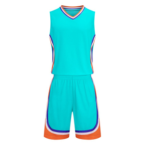 Ensemble de maillots de basket-ball personnalisés pour hommes séchage rapide uniforme respirant imprimé Technics nouveau design maillot de retour grande taille Option - Product Image 2