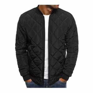 Winter Men's Hooded Puffer <b>Jacket</b> 100% Nylon Breathable <b>Waterproof</b> Eco-Friendly Insulation Quilted <b>Padding</b> Durable Front - Product Image 3