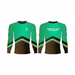 Wholesale <b>Rashguard</b> Long Sleeve Shirt Training Sportswear Long Sleeve Rash Guard For Men Martial Arts Wear <b>Bjj</b> Rash Guard - Product Image 6