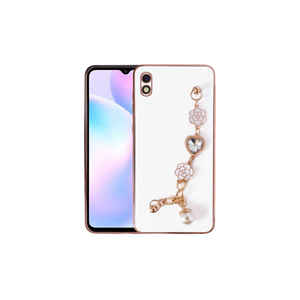 Funda de Silicona Premium para Redmi 9A con Correa de Mano y Protección de Cámara, Color Blanco, Compatible con MI 10S y MI 11 Lite - Product Image 1