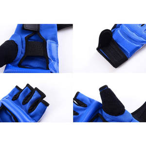 ถุงมือเทควันโดมืออาชีพศิลปะการต่อสู้นวมสำหรับคิกบ็อกซิ่งมวยไทยถุงมือป้องกันมือเทควันโด - Product Image 3