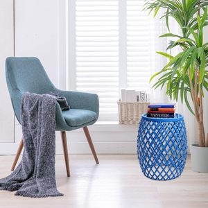 Durable metal coffee table with contemporary design perfect for home office restaurant and cafe settings - Product Image 6