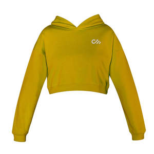 Último Precio en Tops Femeninos, Sudaderas con Capucha de Felpa para Mujer, Talla Grande, Sudaderas Cortas con Capucha para Mujer - Product Image 6