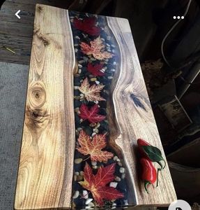 โต๊ะพื้นเรซินอีพ็อกซี่เรซินสำหรับใช้ในร้านอาหารร้านอาหารหรูหรามาก - Product Image 4