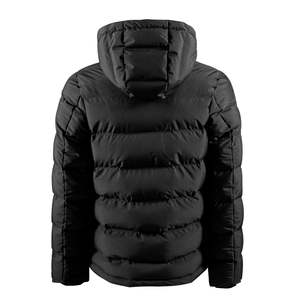 Venta caliente Chaqueta con cremallera con capucha Venta al por mayor Buena calidad Nuevo diseño Chaquetas acolchadas hinchadas para hombres Chaqueta de moda de talla grande - Product Image 3