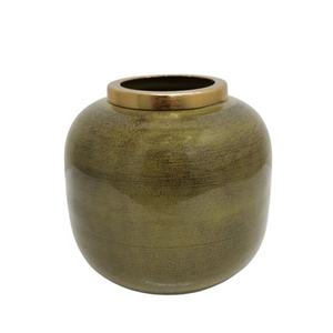 Florero decorativo de hierro y Metal para mesa, florero de madera de melocotón de estilo moderno para decoración del hogar, personalizado a granel - Product Image 5