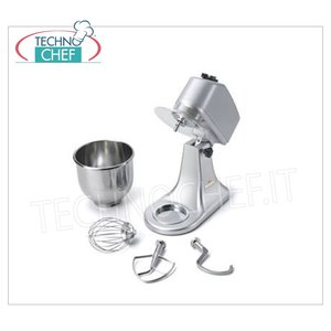 Mélangeur planétaire 7 lt, avec tête relevable, dim.mm 240x410x437h - Product Image 1