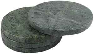 Sous-verres en forme de papillon faits à la main, écologiques, en laiton, finition lisse, sous-verres en marbre, cuisine faizacraft - Product Image 4