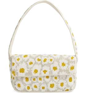 Elegant Embroidered <b>Pouch</b> Bag with Strap <b>Belt</b> - Product Image 5