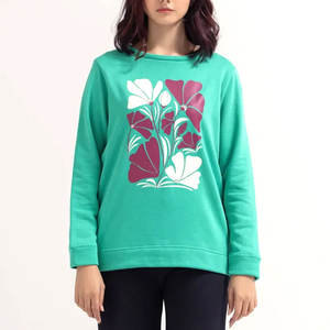 Sudadera de secado rápido para mujer más vendida, tamaño personalizado, cómoda con logotipo frontal para invierno - Product Image 4