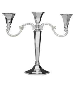 Soporte votivo de hierro forjado, candelabro de luz de té, votivos de vidrio, candelabros decorativos con acabado antiguo para boda - Product Image 2