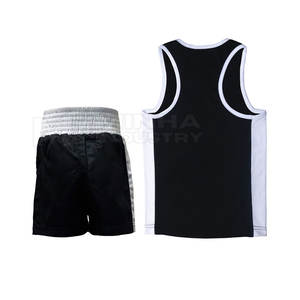 Vente en gros uniforme de boxe à vendre personnalisé fait bon matériel uniforme de boxe confortable 2025 - Product Image 5