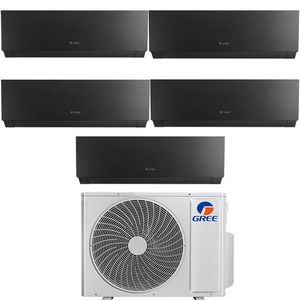 Aire acondicionado Gree Clivia Black Wifi inverter penta split 9000+12000+12000+12000 A++ con R32 GWHD(42)NK6OO - Product Image 1