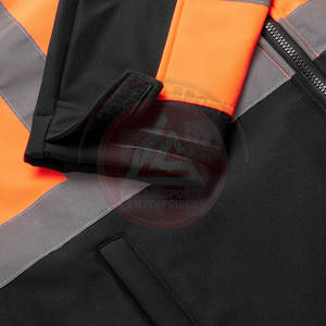 Chaqueta de Seguridad Reflectante Impermeable y Transpirable de Talla Grande, Certificación CE, Ropa de Trabajo de Alta Visibilidad - Product Image 6